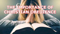 Motivacional Cristão Why is Christian obedience important?